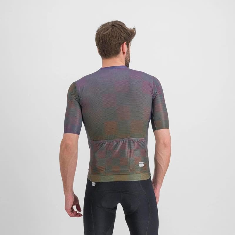 Pánsky cyklistický dres s krátkym rukávom SPORTFUL Rocket jersey, beetle mulled grape 3