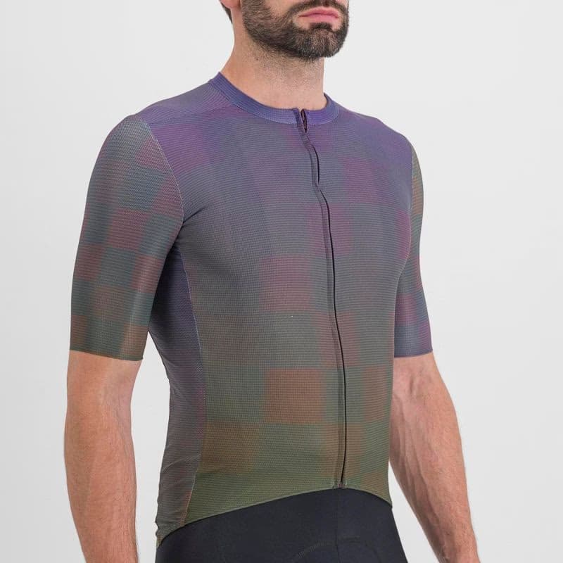 Pánsky cyklistický dres s krátkym rukávom SPORTFUL Rocket jersey, beetle mulled grape 4