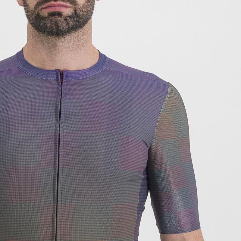 Pánsky cyklistický dres s krátkym rukávom SPORTFUL Rocket jersey, beetle mulled grape 5