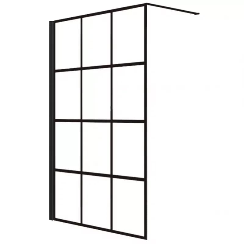 Sprchová stena Walk-In Metro 90x195 black 1
