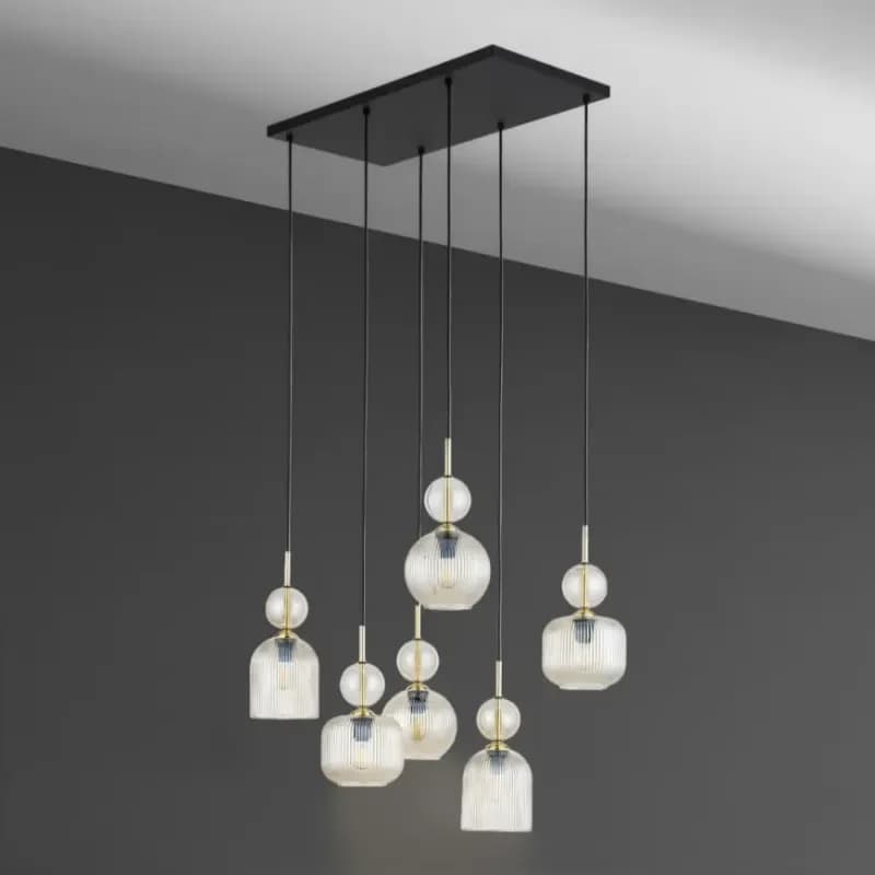 Luster SOPHIA COGNAC 11044 PL6 1