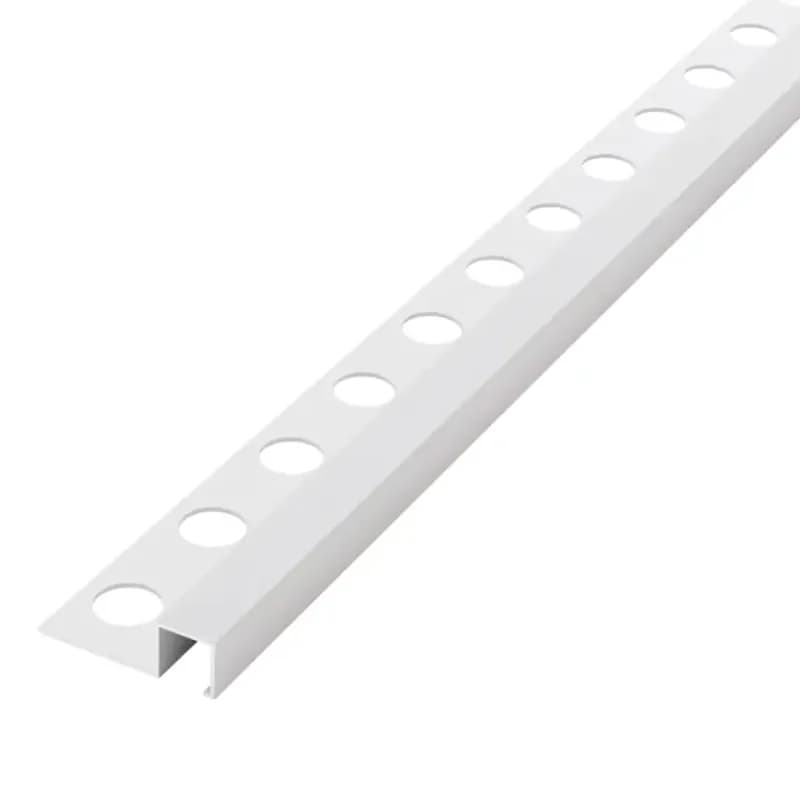Hliníkový rohový profil biely mat 10,5 mm x 270 cm