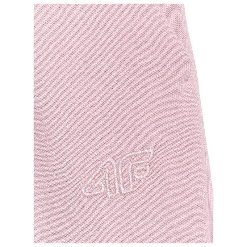 Dievčenské tepláky 4F JUNIOR TROUSERS CAS F1249-4FJWAW25TTROF1249-56S-LIGHT PINK 3