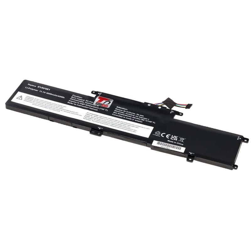 Batéria T6 Power pre Lenovo ThinkPad L380, L390, S2 Yoga, 4050mAh, 45Wh, 3cell, Li-Pol 1