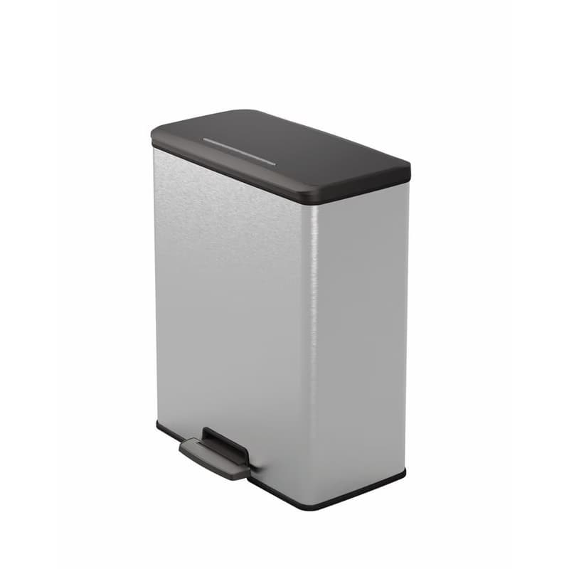 CURVER Odpadkový kôš DECO BIN DUO 26L+26L | strieborná 5