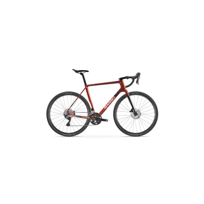 Gravel bicykel BASSO Palta, candy red, Shimano GRX 800 2x11, Microtech MX25 1