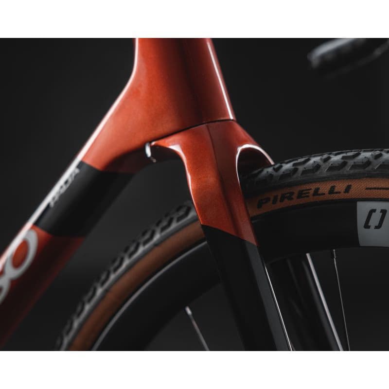 Gravel bicykel BASSO Palta, candy red, Shimano GRX 800 2x11, Microtech MX25 4