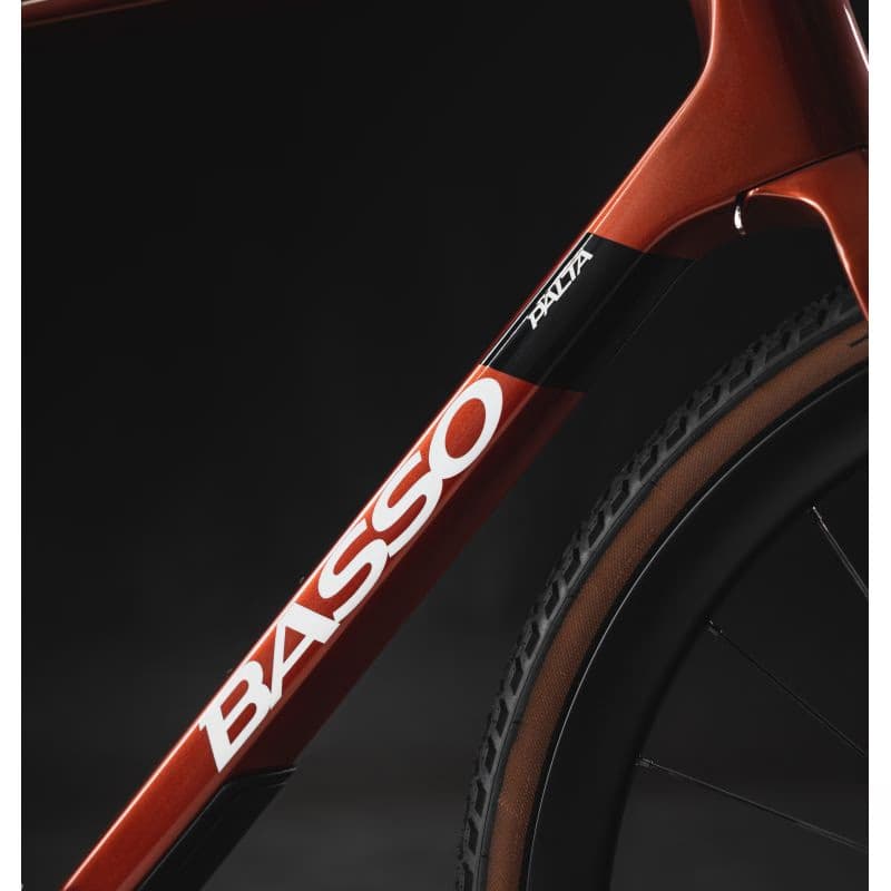 Gravel bicykel BASSO Palta, candy red, Shimano GRX 800 2x11, Microtech MX25 5