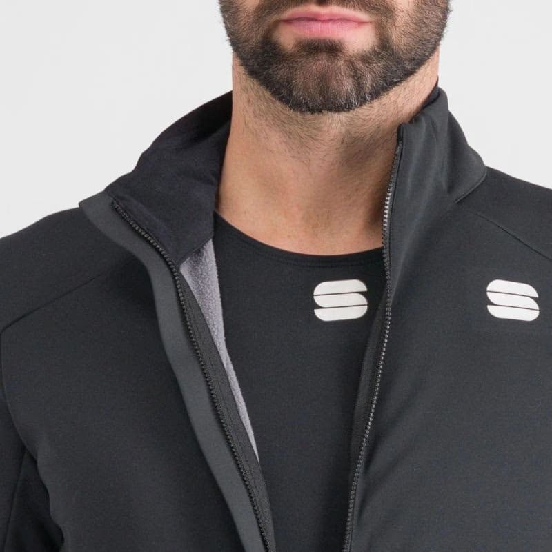 Pánska cyklistická bunda SPORTFUL Super jacket, black 5