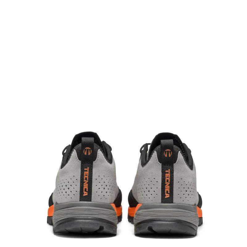 Pánska nízka turistická celokožená obuv TECNICA Sulfur Ms, soft grey ultra orange 6