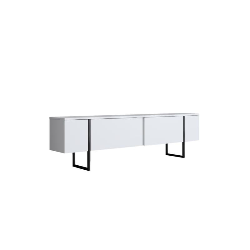 Living Room Furniture Set Luxe - White, Black 6
