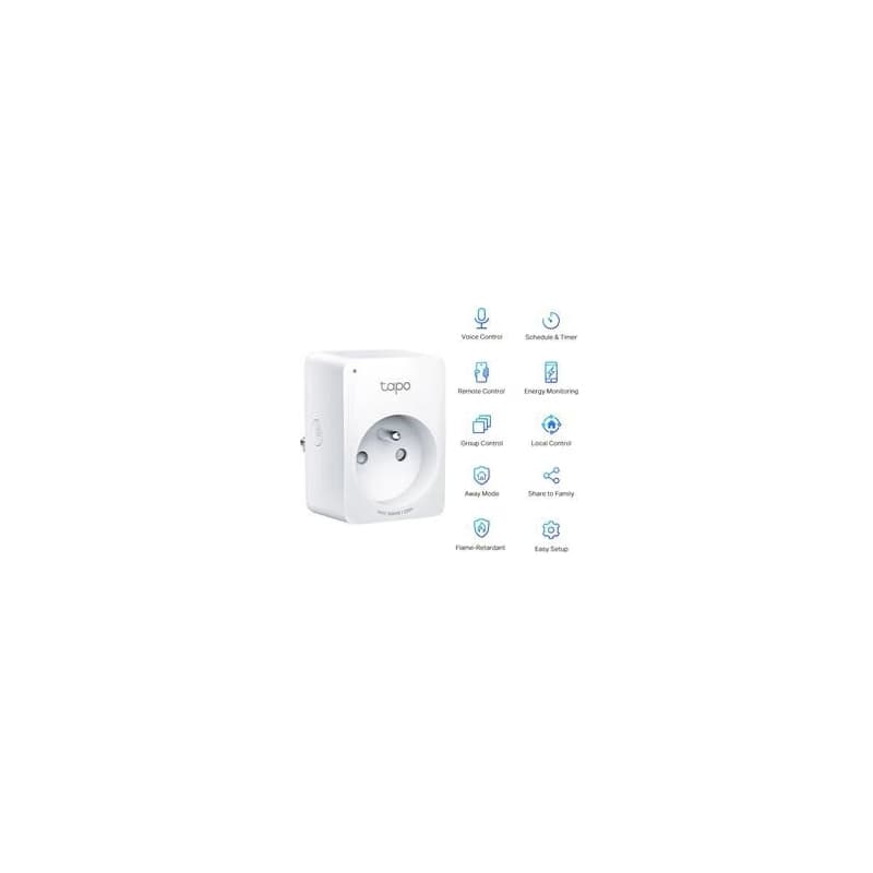 TP-LINK Tapo P110M - Mini múdra Wi-Fi zásuvka s meraním spotreby energie, MATTER 6