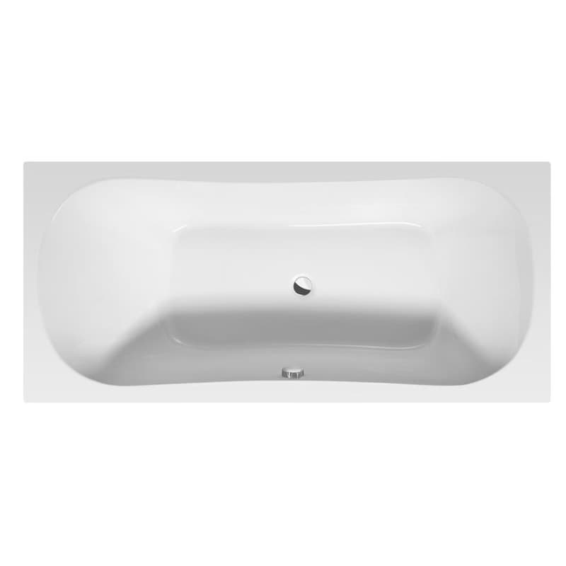 AQUALINE - JIZERA vaňa 180x80x39cm, biela G1880