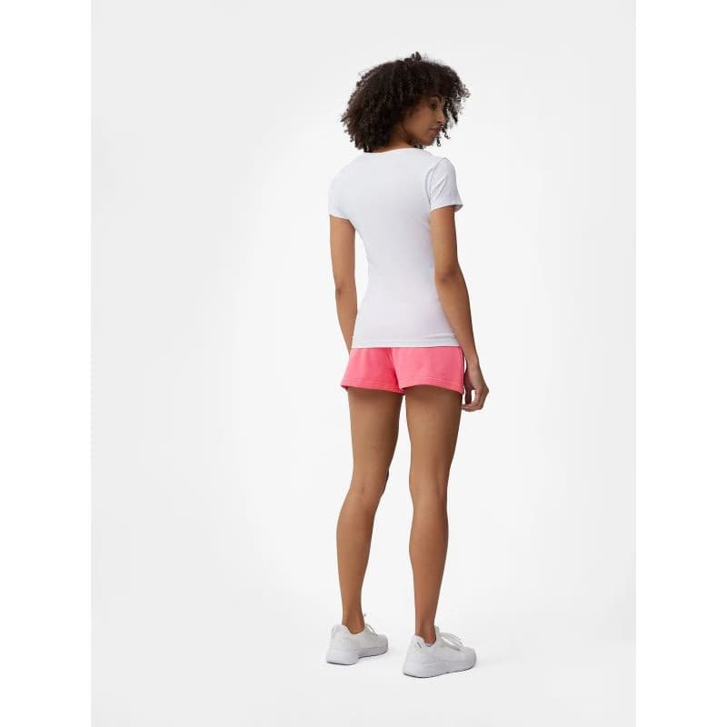 Dámske teplákové kraťasy 4F SHORTS CAS F175-63S-CORAL 3