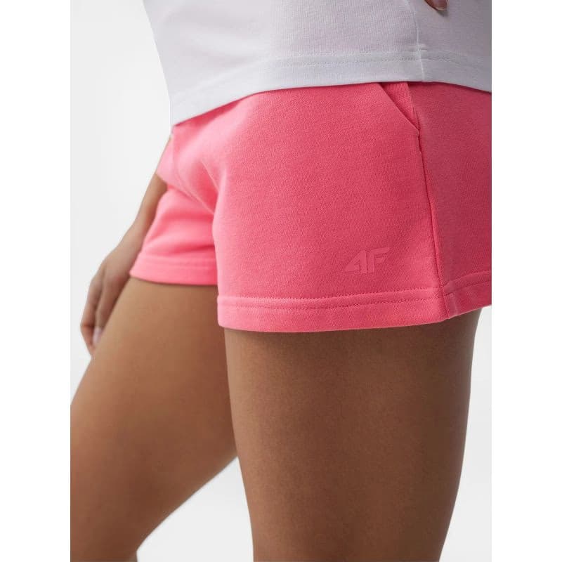 Dámske teplákové kraťasy 4F SHORTS CAS F175-63S-CORAL 4