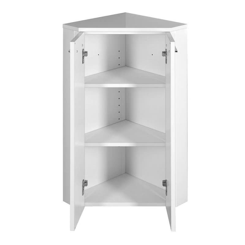 AQUALINE - ZOJA/KERAMIA FRESH skrinka rohová 35x78x35cm, biela 50321 3