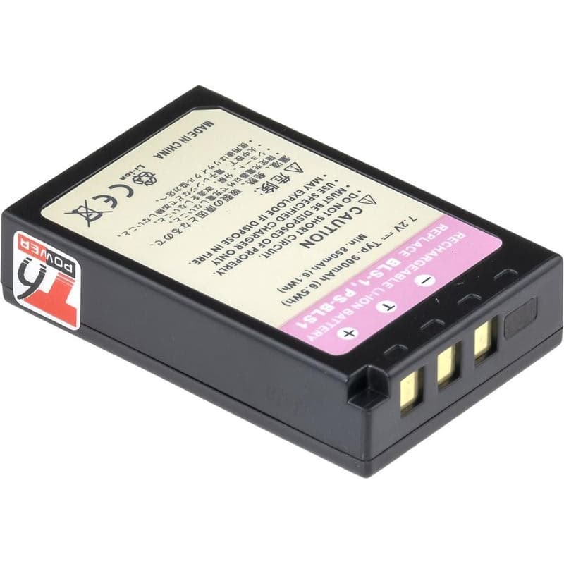 Batéria T6 power Olympus PS-BLS1, 900mAh, 6,5Wh
