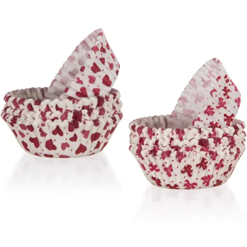Komplet formičiek Love 8,7cm 100 ks 1
