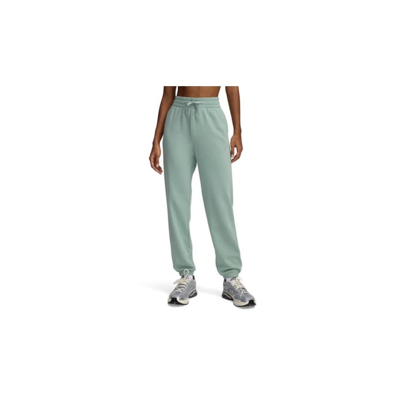 Dámske tepláky UNDER ARMOUR UA Rival Terry Jogger-GRN 1