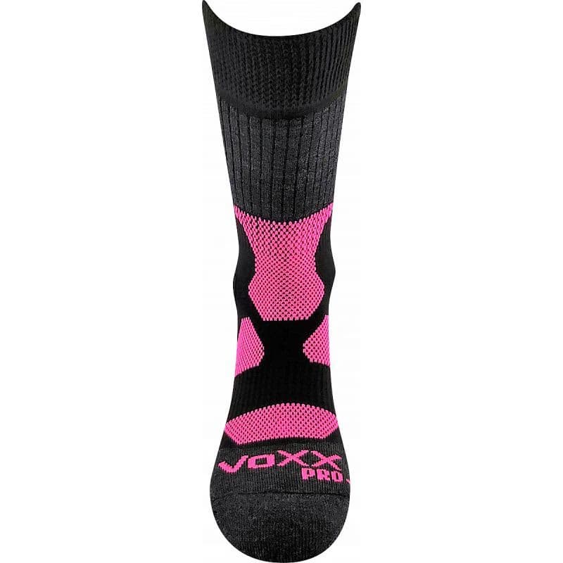 Dámske turistické ponožky VOXX Etrex-Black Pink 3
