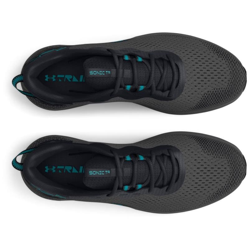 Pánska bežecká trailová obuv UNDER ARMOUR UA U Sonic TR castlerock black circuit teal 5