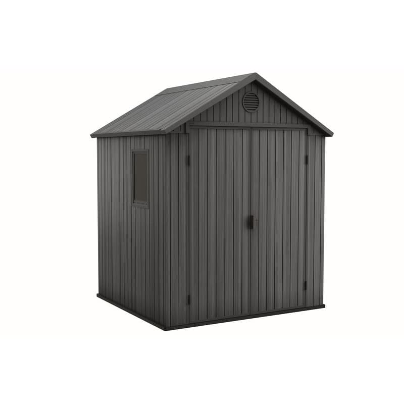 KETER Záhradný domček CHARLES 6x6 | sivá