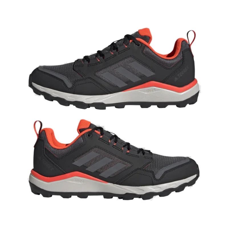Pánska bežecká trailová obuv ADIDAS Tracerocker 2.0 core black grey five grey six 4