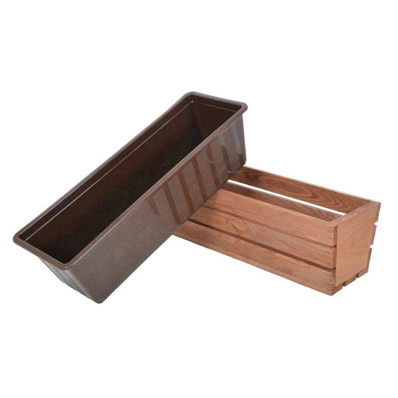 Drevený truhlík MODERN Rojaplast 5