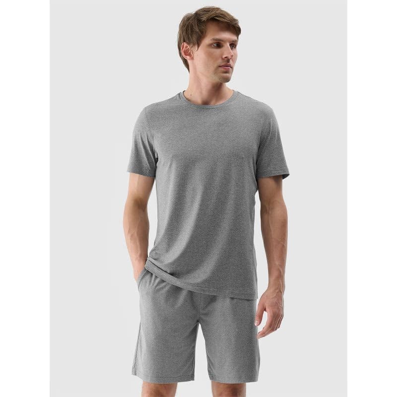 Pánske tréningové kraťasy 4F SHORTS FNK M0911-25M-GREY MELANGE 3