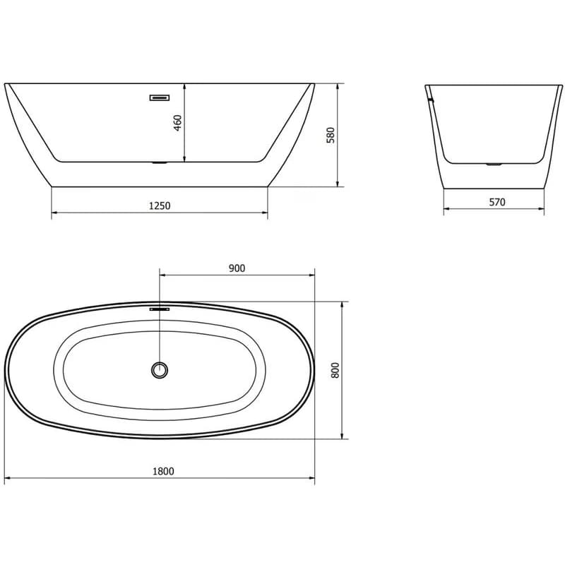 Mexen Eris, 180 x 80 cm 53441808000-01 6