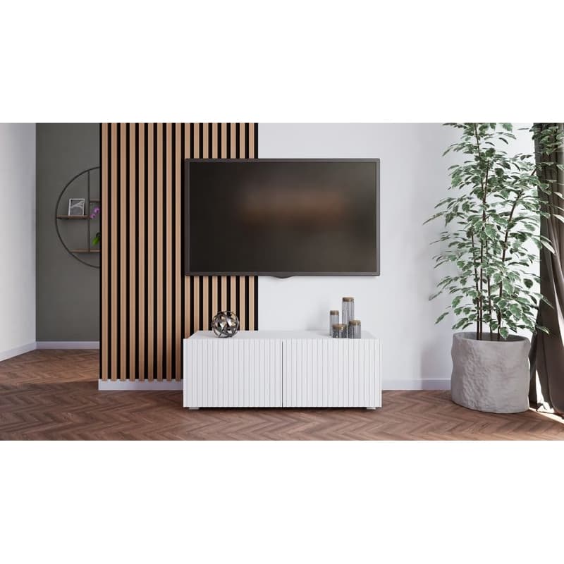 ArtGiB TV stolík KOLDER KL-01 | biely mat 5