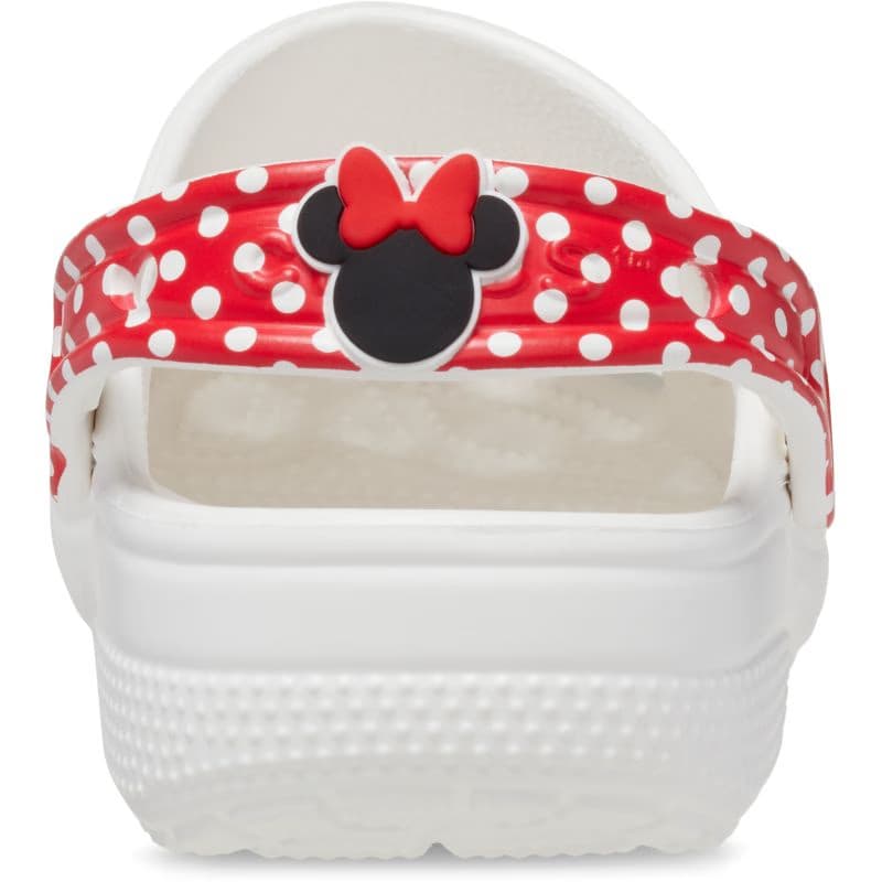 Dievčenské kroksy (rekreačná obuv) CROCS Disney Minnie Mouse Classic Clog T white red 6