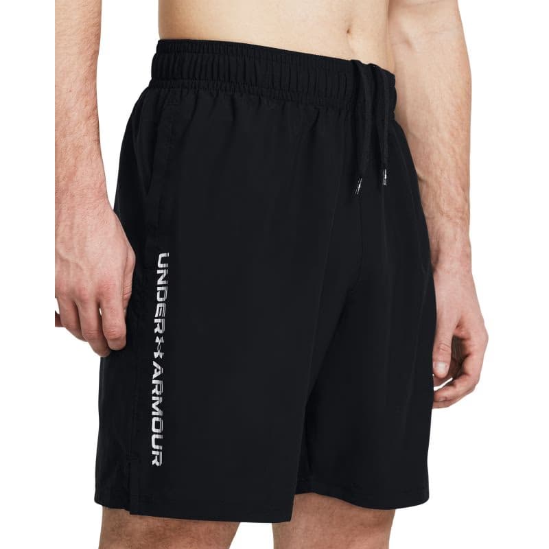 Pánske tréningové kraťasy UNDER ARMOUR UA Tech Woven Wordmark Short-BLK 2
