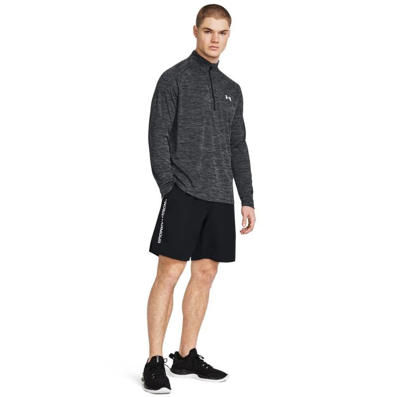 Pánske tréningové kraťasy UNDER ARMOUR UA Tech Woven Wordmark Short-BLK 4