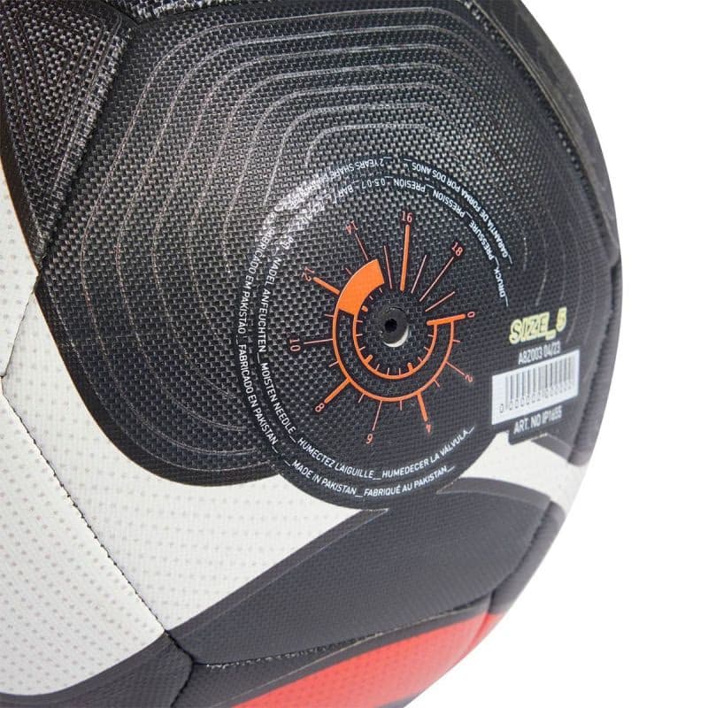 Futbalová lopta ADIDAS PREDATOR TRN CBLACK SOLRED TESOYE 3
