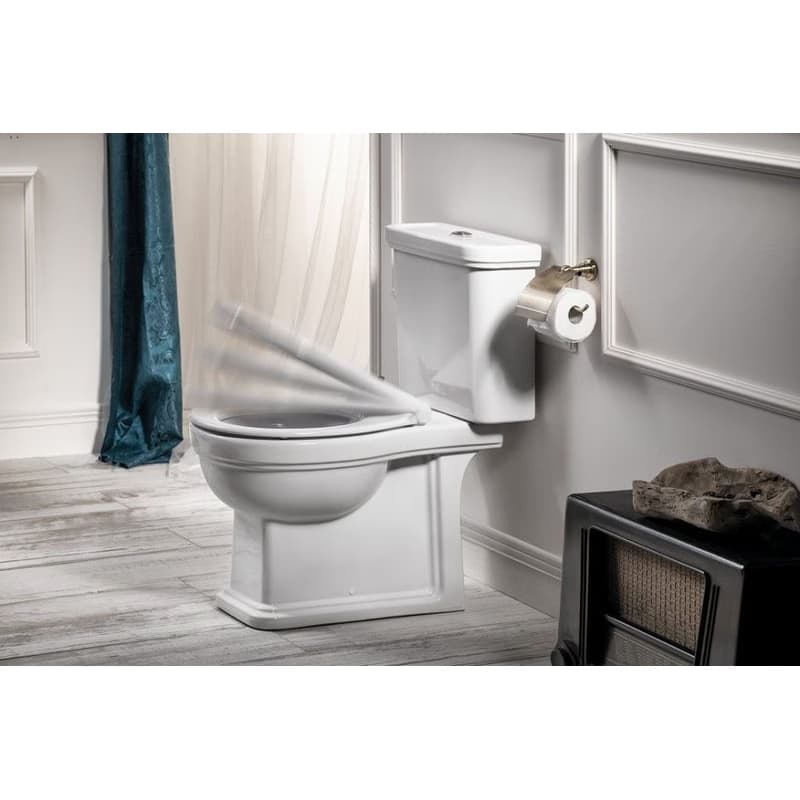 GSI - CLASSIC WC sedátko, Soft Close, Quick Release, biela/chróm MSC87CN11 6