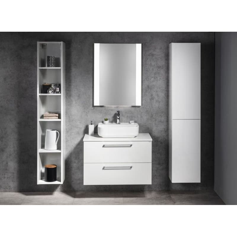 SAPHO - CIRASA umývadlová skrinka 79,8x52x46cm, biela lesk CR801-3030 3