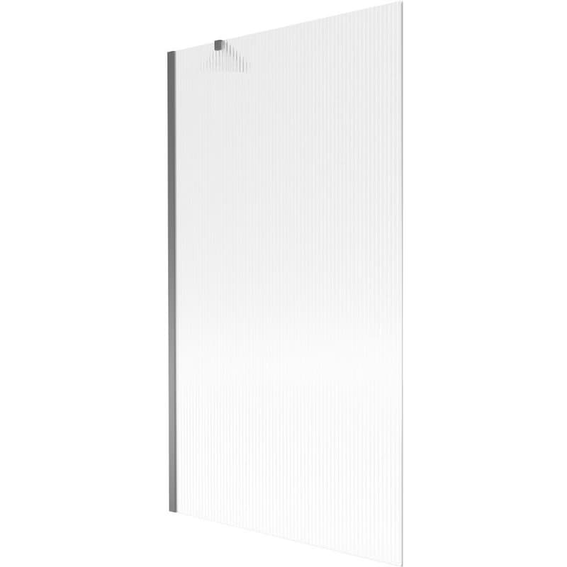 MEXEN/S - Next vaňová zástena FIX 100 x 150, prúžky, grafit metal 895-100-000-00-09-95