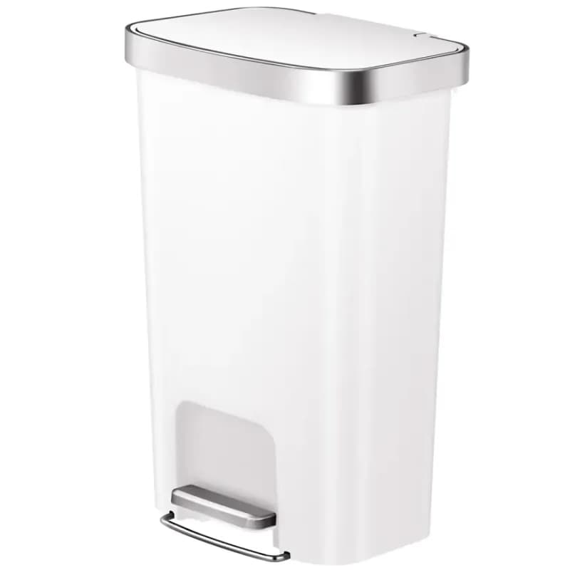 Odpadkový kôš Eko Hana 25+25l biely 625550 1