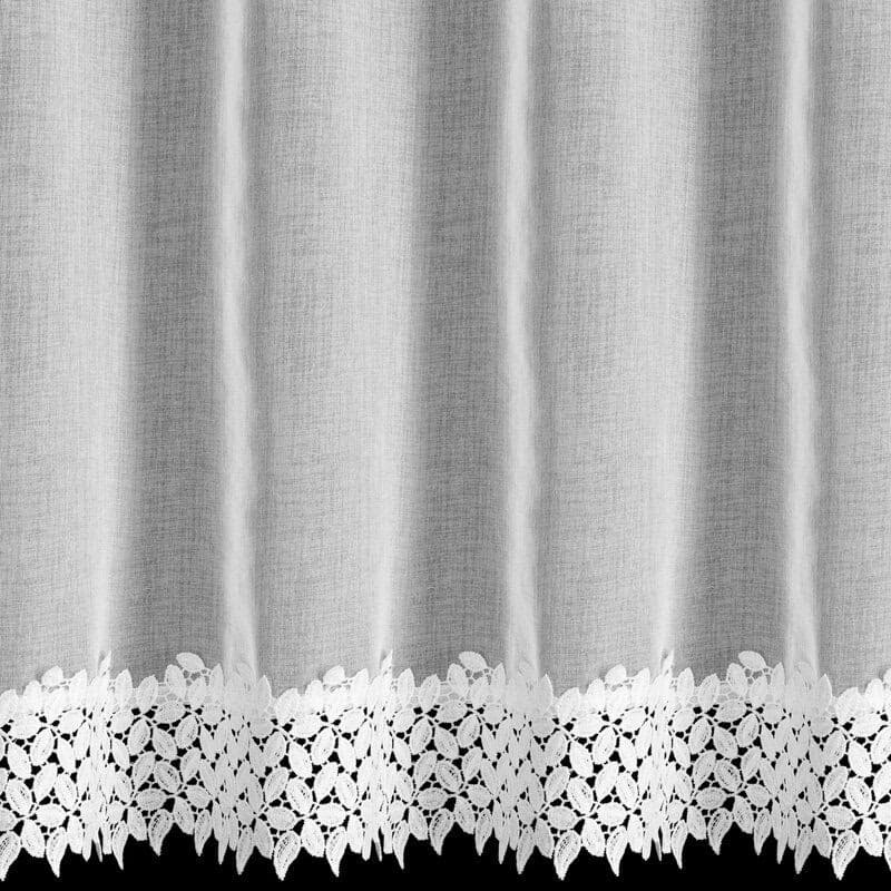 ArtFir Krátka záclona HESTIA PU | biela 150 x 70 cm 5