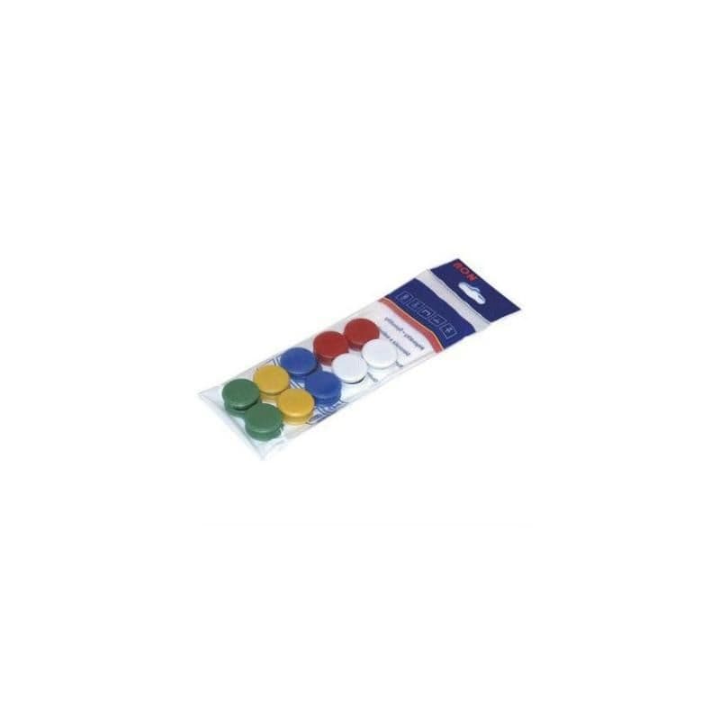 Magnety 24mm Ron 10ks mix farieb okrúhle 1