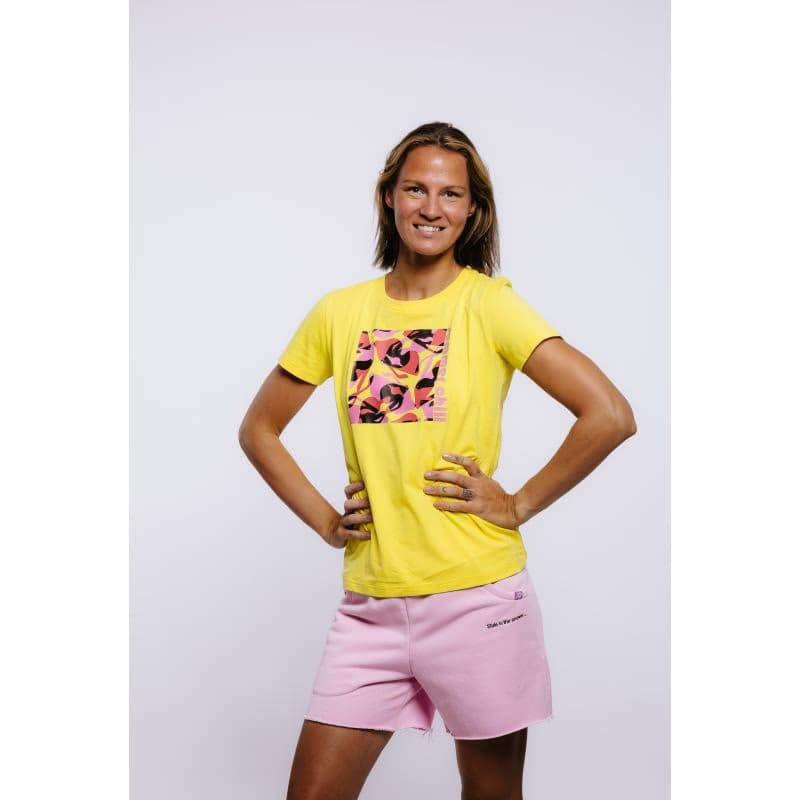 Dámske tričko s krátkym rukávom AUTHORITY T-CHILL W yellow 2