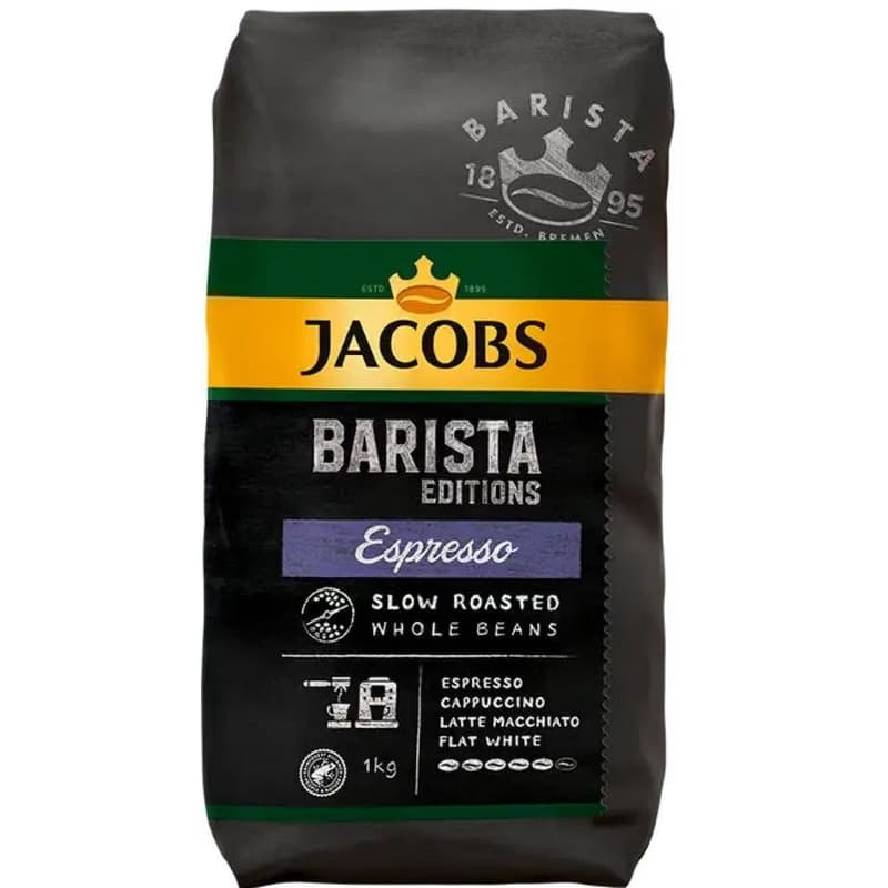 ESPRESSO 1KG ZRNK.KÁVA JACOBS BARISTA 6