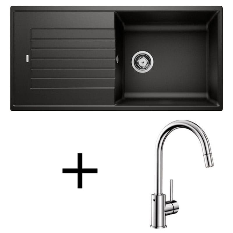 Blanco set Zia XL 6 S + Mida-S chrom čierna 1
