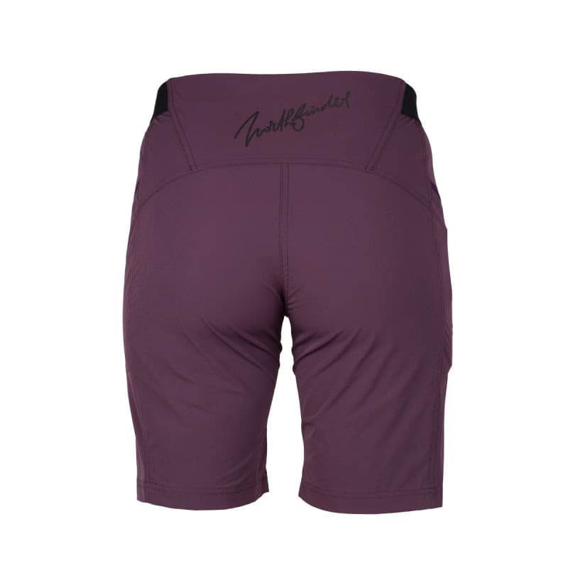 Dámske turistické kraťasy NORTHFINDER LOTTIE-481-plum 4