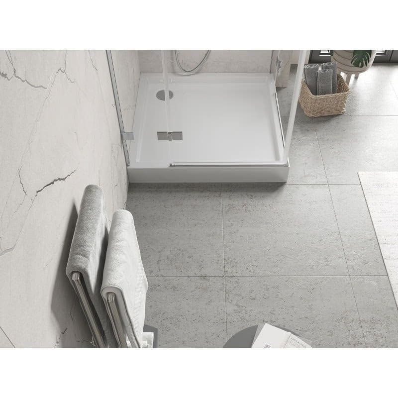 MEXEN - Flow+ Sprchová vanička štvorcová 90 x 90, biela lesk 46S109090H 2