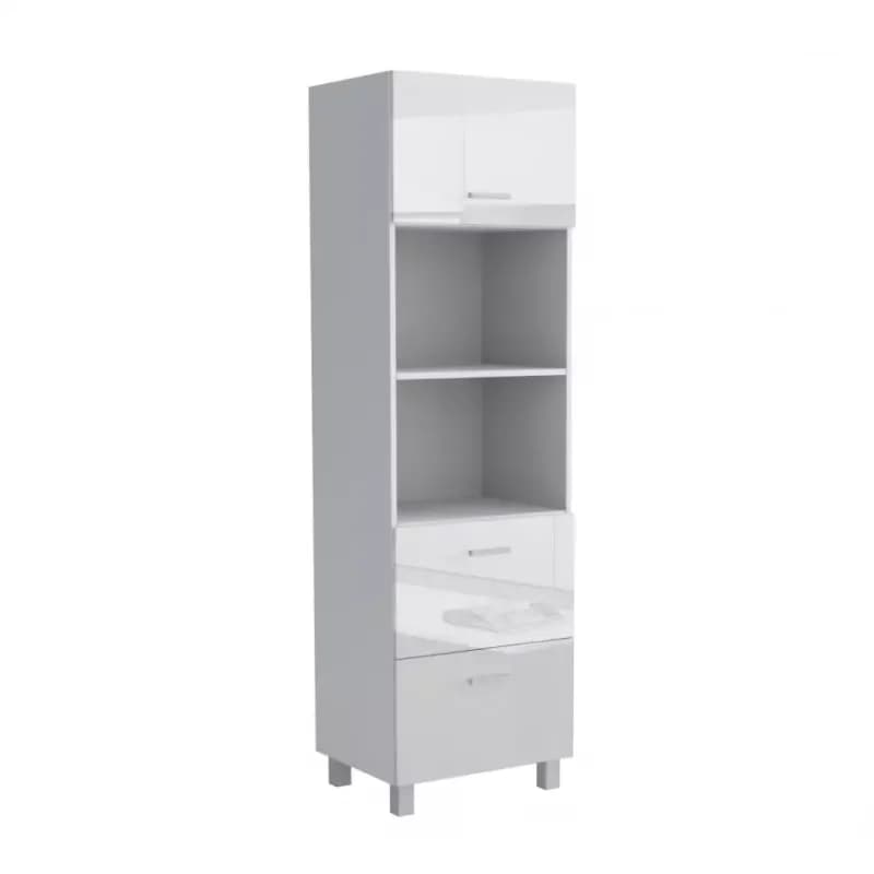 Kuchynská skrinka Lucjan 60KPM 1F2S 2100 LUX biela 1