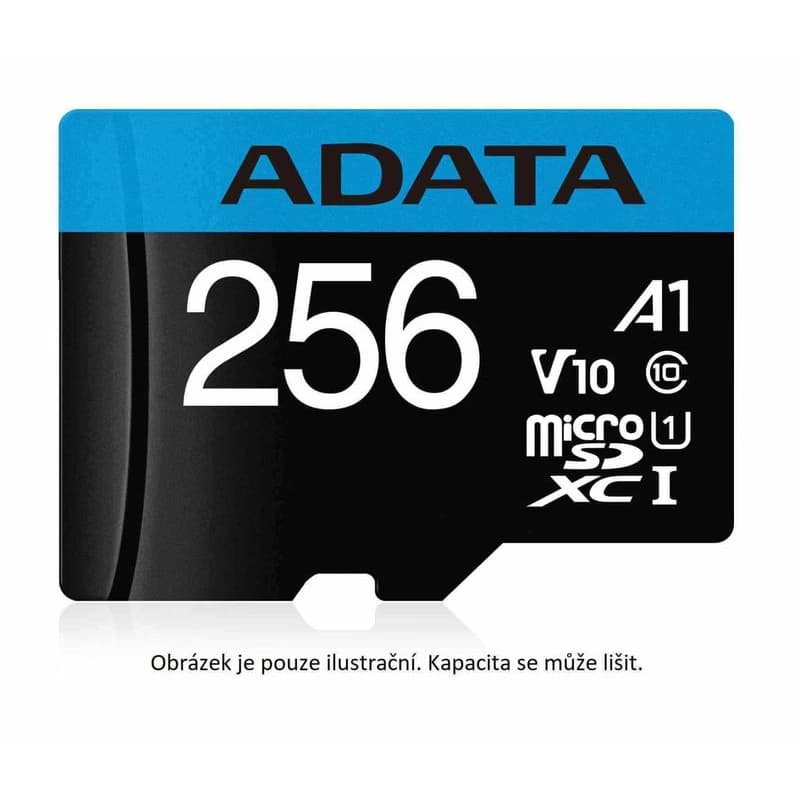 ADATA MicroSDXC karta 64GB Premier UHS-I Class 10 + SD adaptér 2