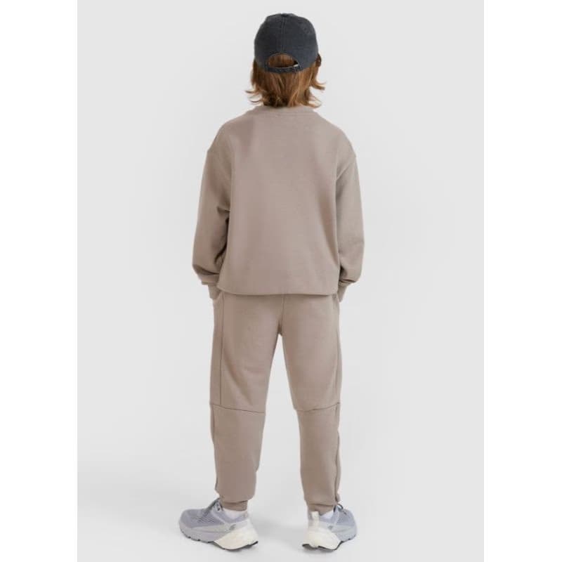 Chlapčenské tepláky 4F JUNIOR TROUSERS CAS M1103-83S-BEIGE 4