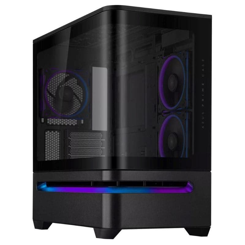 ASUS case PRIME AP202 TG ARGB FANS čierna 1